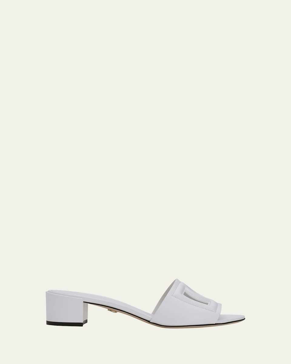 40mm DG Cutout Leather Slide